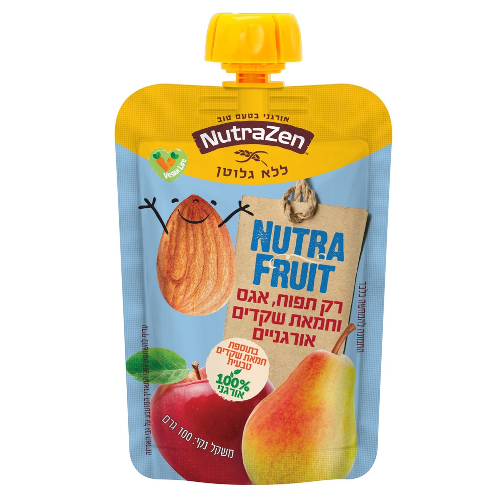 מחית תפוח עץ אגס ושקד