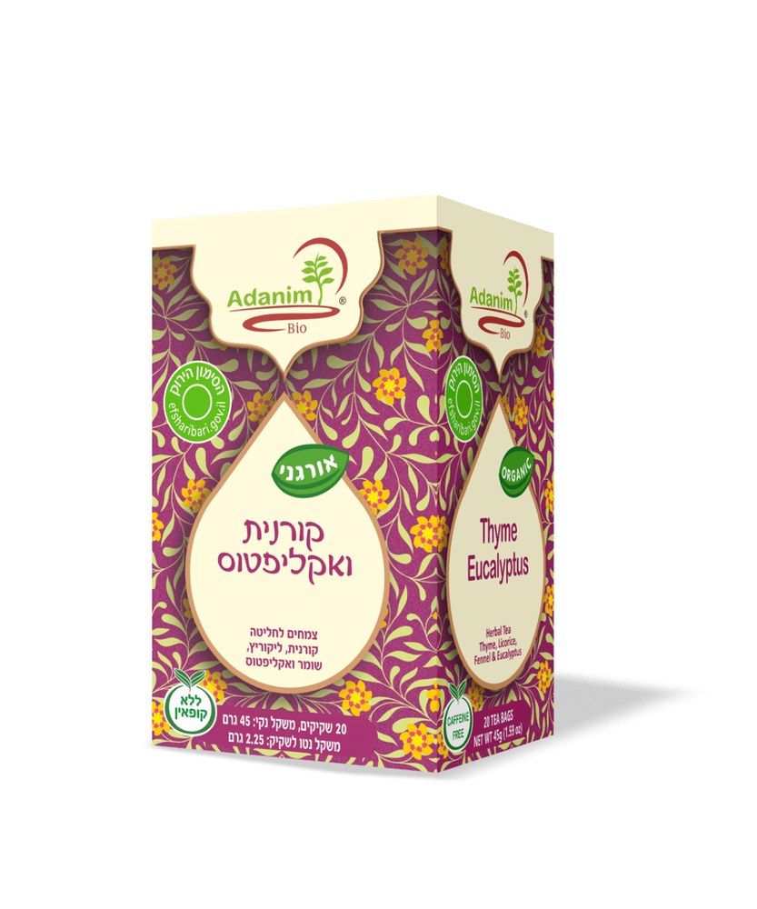 תה קורנית ואקליפטוס